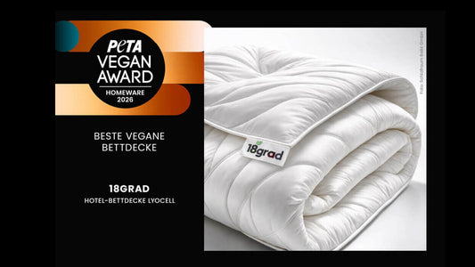 BEST VEGAN DUVET – 2026 PETA VEGAN AWARD